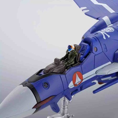 BANDAI HI-METAL R MACROSS ZERO VF-0S PHOENIX GENIUS BLUE ACTION FIGURE