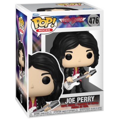 FUNKO POP! ROCKS AEROSMITH JOE PERRY BOBBLE HEAD KNOCKER FIGURE FUNKO