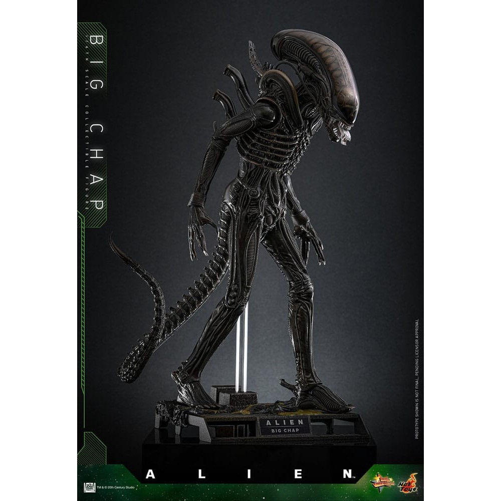 HOT TOYS ALIEN MOVIE MASTERPIECE SERIES BIG CHAP 1/6 36CM ACTION FIGURE