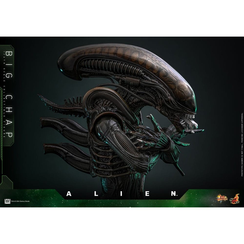 HOT TOYS ALIEN MOVIE MASTERPIECE SERIES BIG CHAP 1/6 36CM ACTION FIGURE