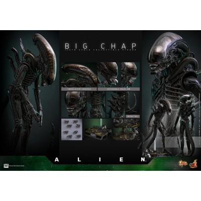 HOT TOYS ALIEN MOVIE MASTERPIECE SERIES BIG CHAP 1/6 36CM ACTION FIGURE