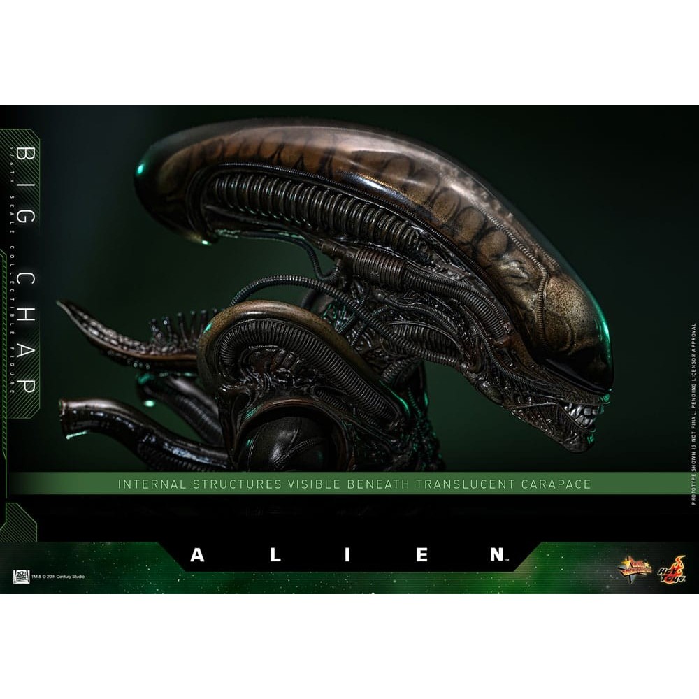 HOT TOYS ALIEN MOVIE MASTERPIECE SERIES BIG CHAP 1/6 36CM ACTION FIGURE