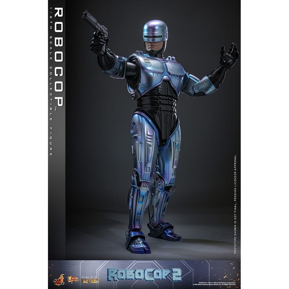 HOT TOYS ROBOCOP 2 MOVIE MASTERPIECE ROBOCOP DIECAST 1/6 30CM ACTION FIGURE
