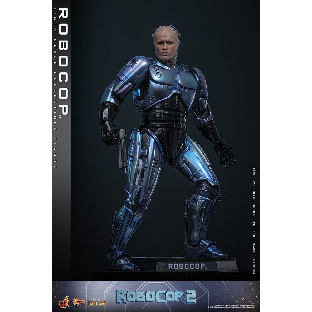 HOT TOYS ROBOCOP 2 MOVIE MASTERPIECE ROBOCOP DIECAST 1/6 30CM ACTION FIGURE