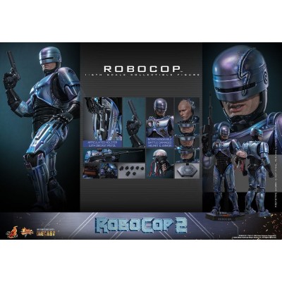 ROBOCOP 2 MOVIE MASTERPIECE DIECAST 30CM ACTION FIGURE HOT TOYS