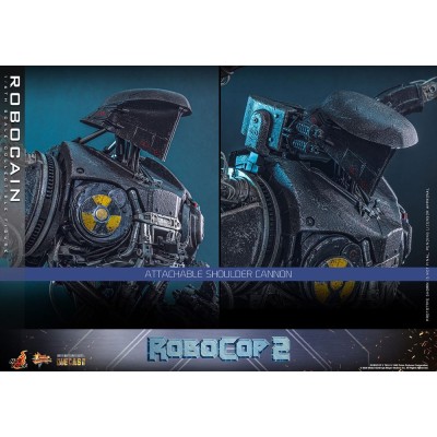 HOT TOYS ROBOCOP 2 MOVIE MASTERPIECE DIECAST ROBOCAIN 1/6 SCALE 40CM ACTION FIGURE