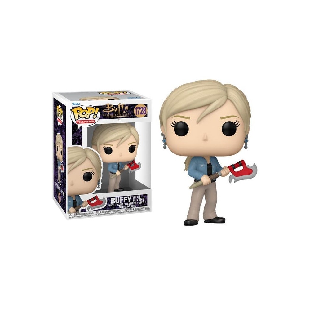 FUNKO POP! BUFFY THE VAMPIRE SLAYER WITH SCYTHE BOBBLE HEAD FIGURE FUNKO