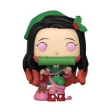 FUNKO POP! DEMON SLAYER NEZUKO KAMADO HOLIDAY BOBBLE HEAD FIGURE FUNKO