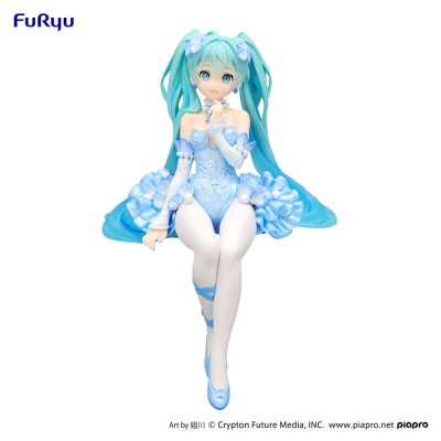 HATSUNE MIKU FLOWER FAIRY NEMOPHILA PAIL BLUE NOODLE STOPPER FIGURE STATUA FURYU
