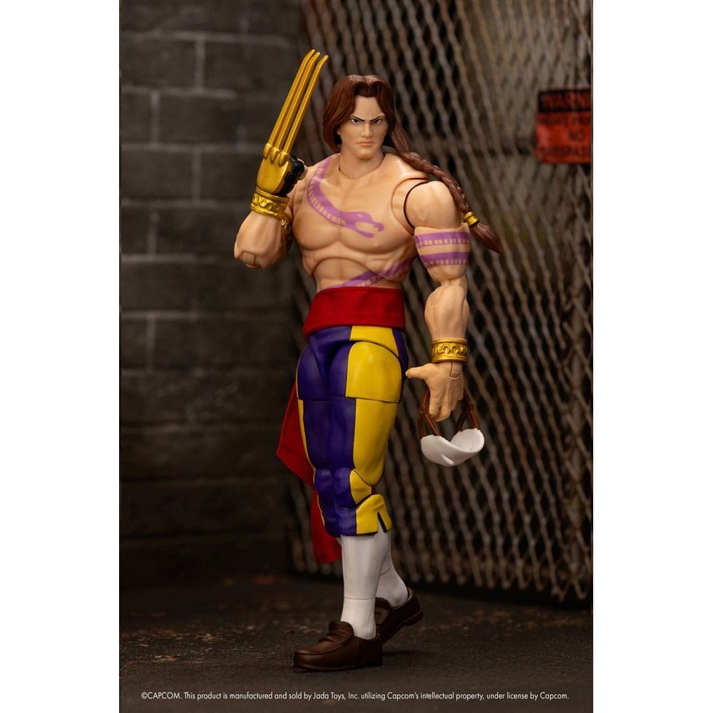 ULTRA STREET FIGHTER II VEGA ACTION FIGURE JADA TOYS