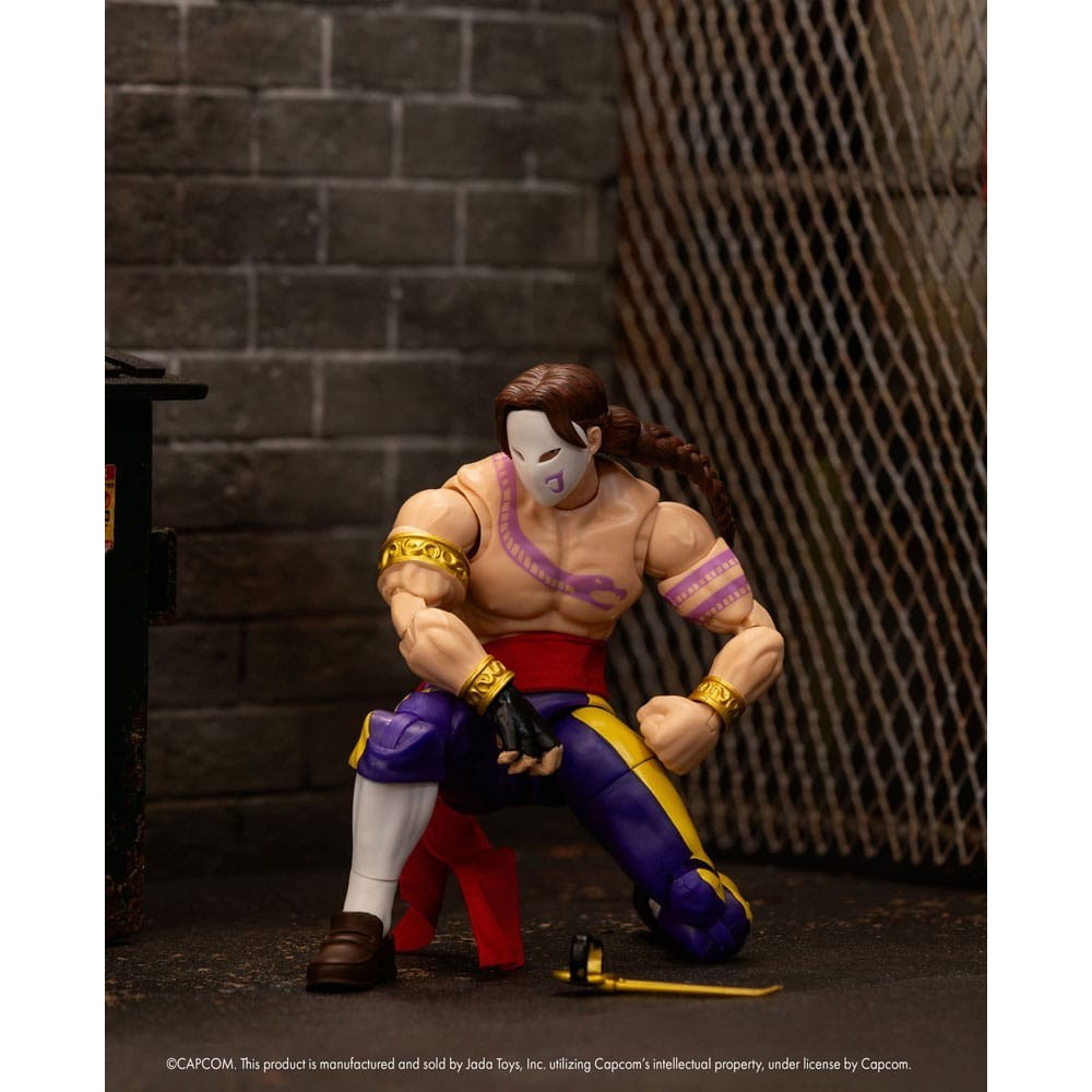 ULTRA STREET FIGHTER II VEGA ACTION FIGURE JADA TOYS