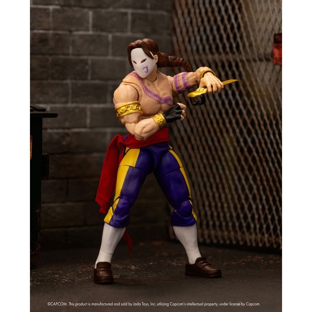 ULTRA STREET FIGHTER II VEGA ACTION FIGURE JADA TOYS