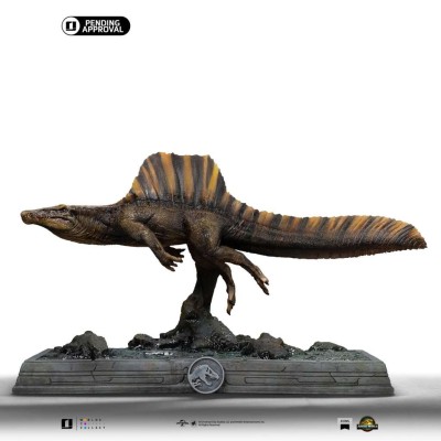 JURASSIC WORLD REBIRTH SPINOSAURUS ICONS STATUA IN RESINA FIGURE IRON STUDIOS