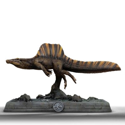 JURASSIC WORLD REBIRTH SPINOSAURUS ICONS STATUA IN RESINA FIGURE IRON STUDIOS