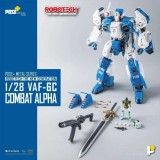 TOYNAMI ROBOTECH THE NEW GEN. POSE + METAL SERIES 1/28 VAF-6C COMBAT ALPHA ACTION FIGURE