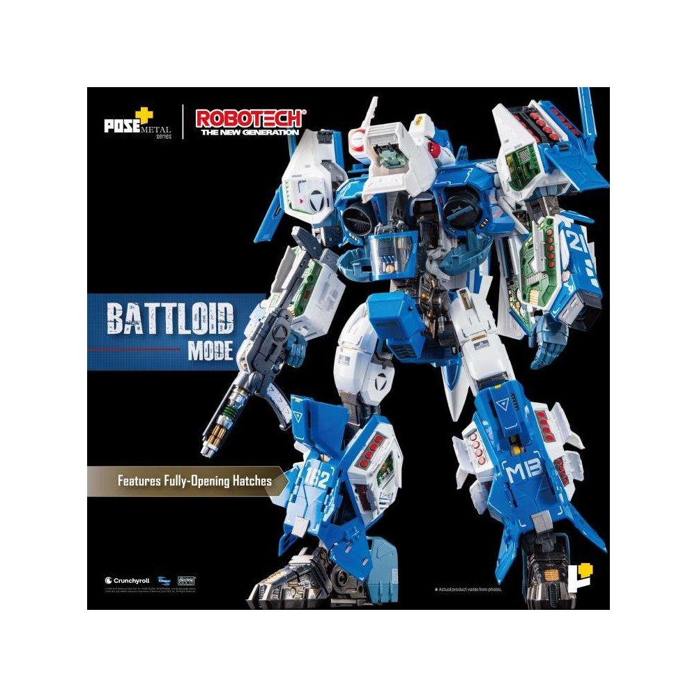 TOYNAMI ROBOTECH THE NEW GEN. POSE + METAL SERIES 1/28 VAF-6C COMBAT ALPHA ACTION FIGURE