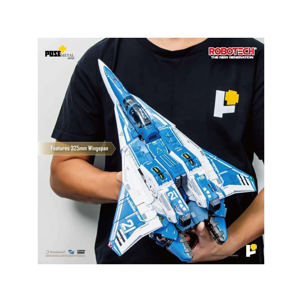 ROBOTECH POSE + METAL SERIES 1/28 VAF-6C COMBAT ALPHA ACTION FIGURE TOYNAMI