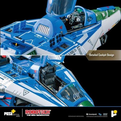 TOYNAMI ROBOTECH THE NEW GEN. POSE + METAL SERIES 1/28 VAF-6C COMBAT ALPHA ACTION FIGURE