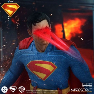 MEZCO TOYS SUPERMAN THE MOVIE ONE:12 COLLECTIVE PVC ACTION FIGURE
