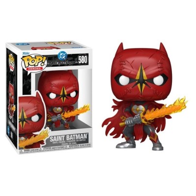 FUNKO FUNKO POP! HEROES DARK MULTIVERSE SAINT BATMAN PVC BOBBLE HEAD FIGURE