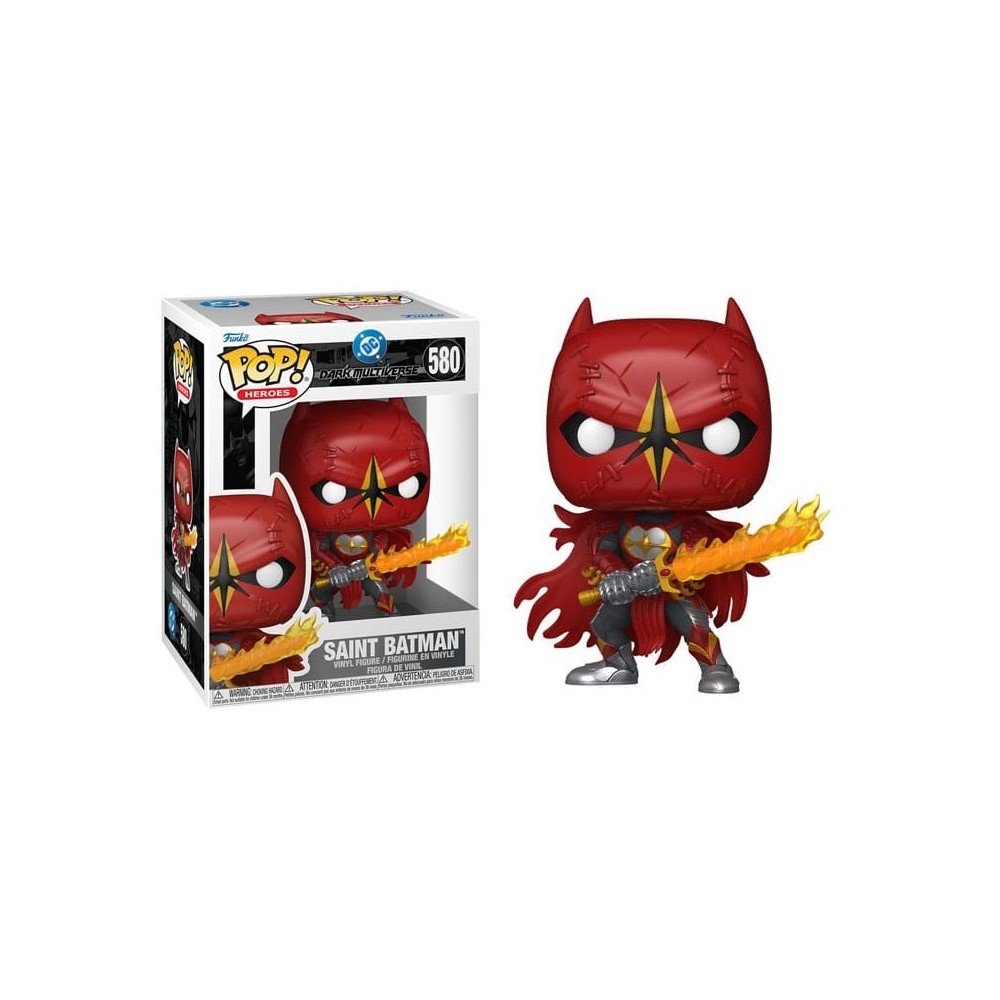 FUNKO POP! DARK MULTIVERSE SAINT BATMAN BOBBLE HEAD FIGURE FUNKO