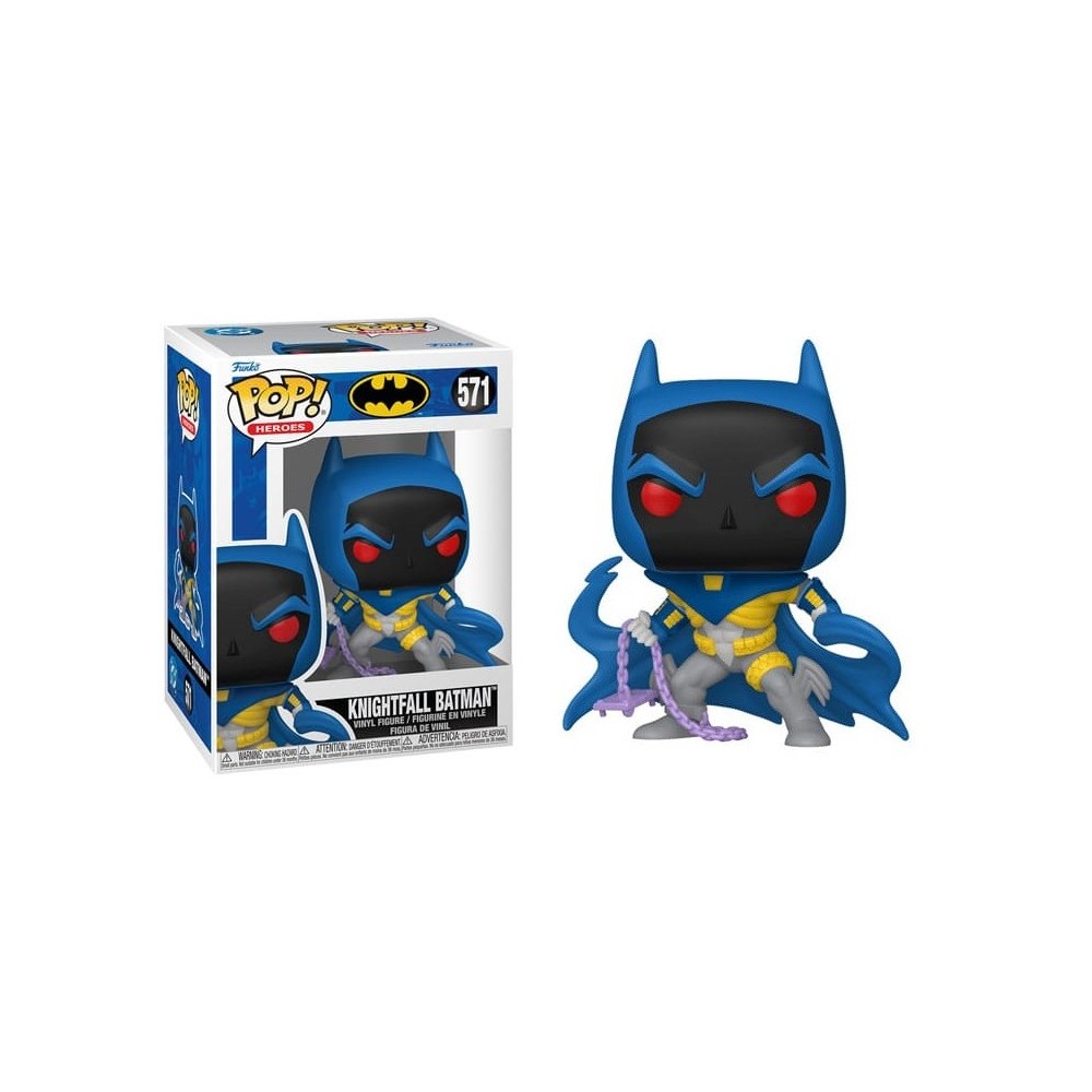 FUNKO FUNKO POP! HEROES KNIGHTFALL BATMAN PVC BOBBLE HEAD FIGURE