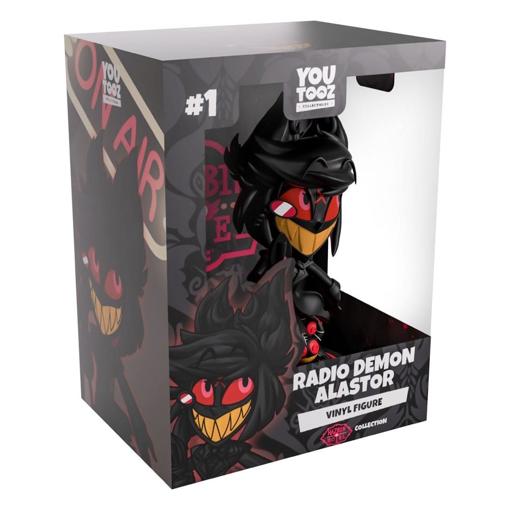 YOUTOOZ HAZBIN HOTEL RADIO DEMON ALASTOR VINYL FIGURE