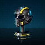 HELLDIVERS 2 B-01 TACTICAL HELMET CASCO 1/4 REPLICA DARK HORSE