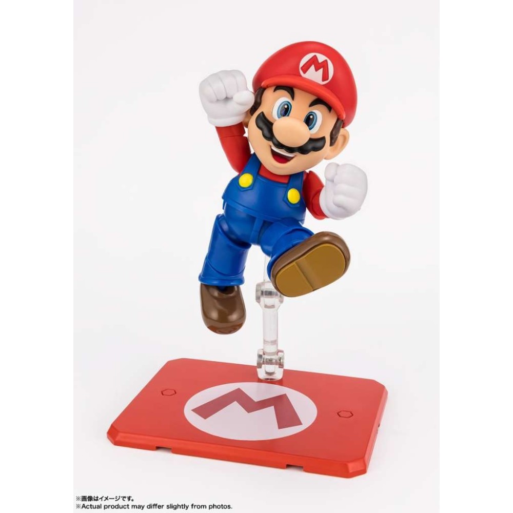 BANDAI SUPER MARIO BROS MARIO S.H. FIGUARTS SERIES PVC ACTION FIGURE