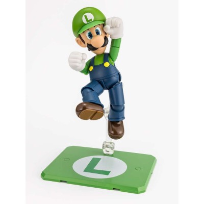 BANDAI SUPER MARIO BROS LUIGI S.H. FIGUARTS SERIES PVC ACTION FIGURE