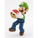 BANDAI SUPER MARIO BROS LUIGI S.H. FIGUARTS SERIES PVC ACTION FIGURE