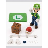 BANDAI SUPER MARIO BROS LUIGI S.H. FIGUARTS SERIES PVC ACTION FIGURE