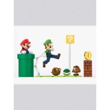BANDAI SUPER MARIO BROS PLAYSET S.H. FIGUARTS SERIES PVC ACTION FIGURE