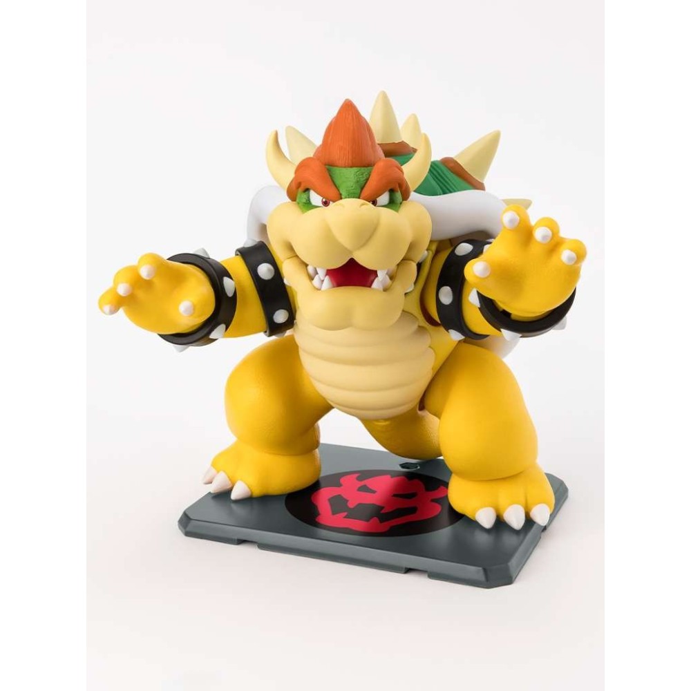 BANDAI SUPER MARIO BROS BOWSER S.H. FIGUARTS SERIES PVC ACTION FIGURE