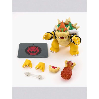 BANDAI SUPER MARIO BROS BOWSER S.H. FIGUARTS SERIES PVC ACTION FIGURE