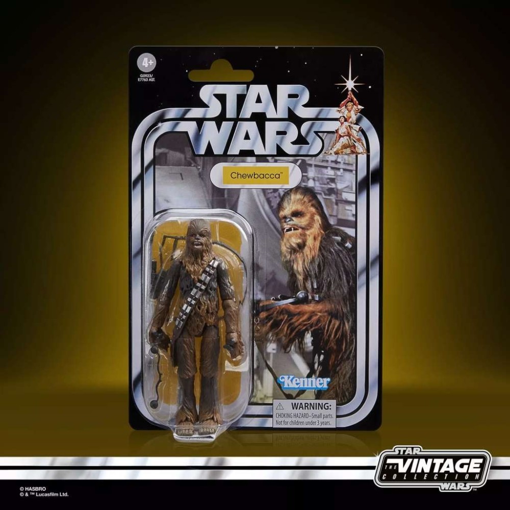 HASBRO STAR WARS CHEWBACCA VINTAGE COLLECTION SERIES PVC ACTION FIGURE