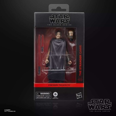 HASBRO STAR WARS THE BLACK SERIES THE STRANGER QIMIR PVC ACTION FIGURE