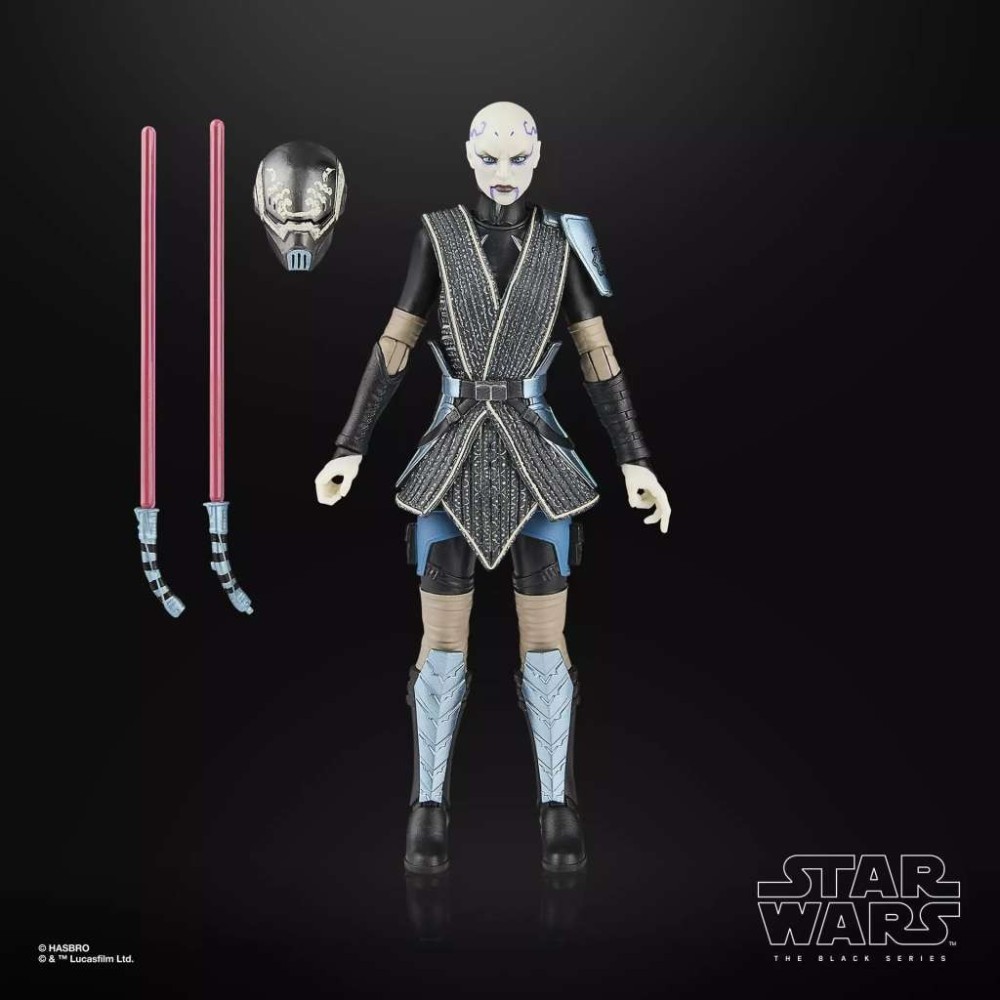 HASBRO STAR WARS THE BLACK SERIES ASAJJ VENTRESS PVC ACTION FIGURE