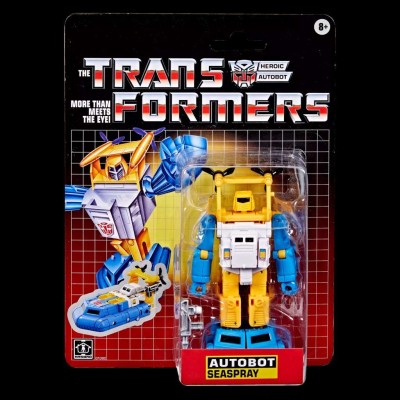 TRANSFORMERS RETRO G1 SEASPRAY ACTION FIGURE HASBRO