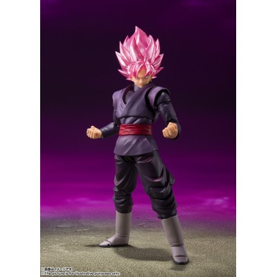 DRAGON BALL SUPER GOKU BLACK SUPER SAIYAN ROSE S.H. FIGUARTS ACTION FIGURE BANDAI
