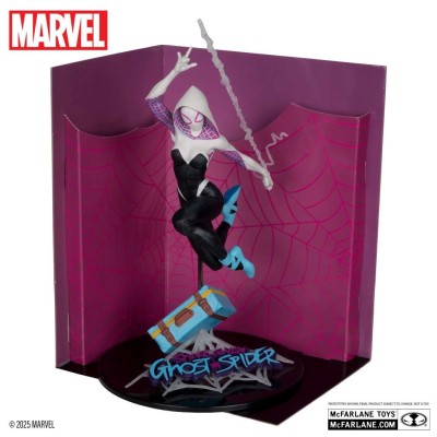 MARVEL COLLECTION PVC STATUE GHOST-SPIDER (AMAZING SPIDER-MAN 1) 1/10 STATUA FIGURE MC FARLANE