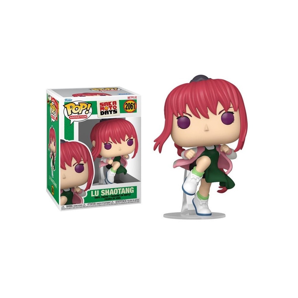 FUNKO FUNKO POP! ANIMATION SAKAMOTO DAYS LU SHAOTANG PVC BOBBLE HEAD FIGURE