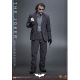 HOT TOYS THE DARK KNIGHT MOVIE MASTERPIECE THE JOKER BANK ROBBER VERSION 1/6 30CM ACTION FIGURE