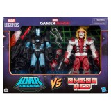 HASBRO MARVEL LEGENDS GAMERVERSE SERIES WAR MACHINE VS OMEGA RED 2-PACK PVC ACTION FIGURES