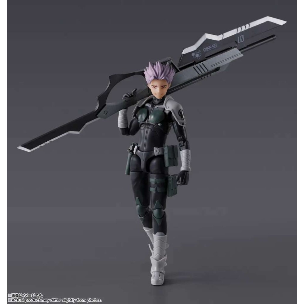 BANDAI KAIJU NO.8 SH FIGUARTS GEN NARUMI PVC ACTION FIGURE