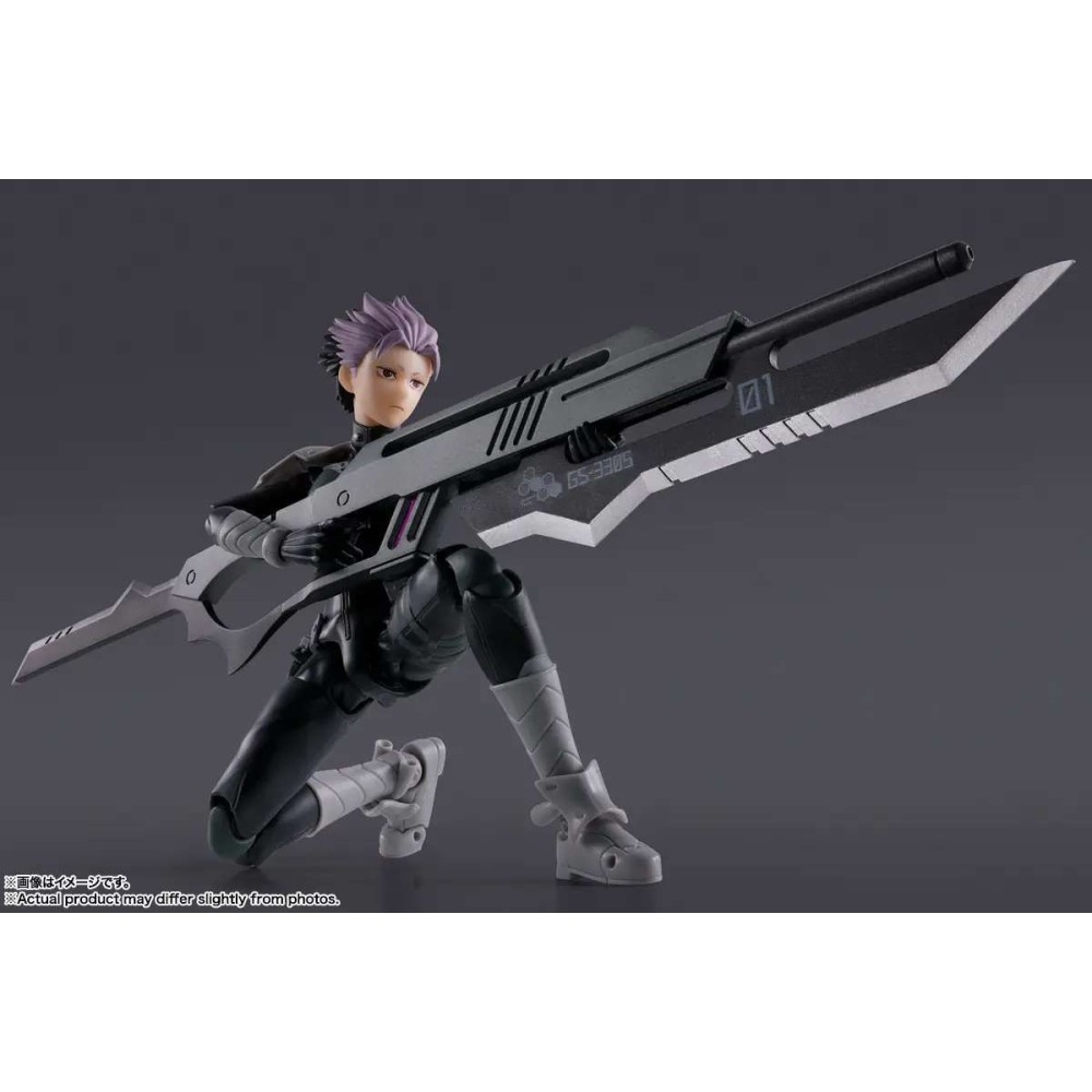 BANDAI KAIJU NO.8 SH FIGUARTS GEN NARUMI PVC ACTION FIGURE