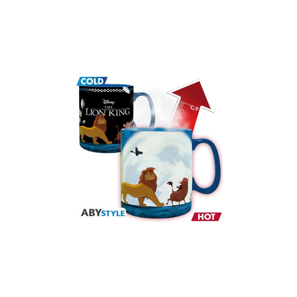 ABYSTYLE DISNEY THE LION KING HEAT CHANGE MUG 460ML