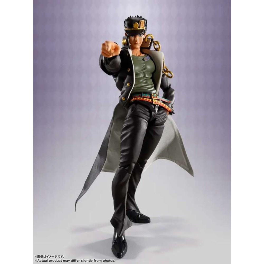 BANDAI JOJO'S BIZARRE ADVENTURE JOTARO KUJO S.H. FIGUARTS PVC ACTION FIGURE