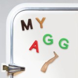 TRE UOMINI E UNA GAMBA GARPEZ MAGNETE 3D 10CM REPLICA MYAGG