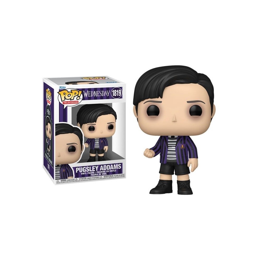 FUNKO FUNKO POP! TELEVISION WEDNESDAY PUGSELY ADDAMS PVC BOBBLE HEAD FIGURE